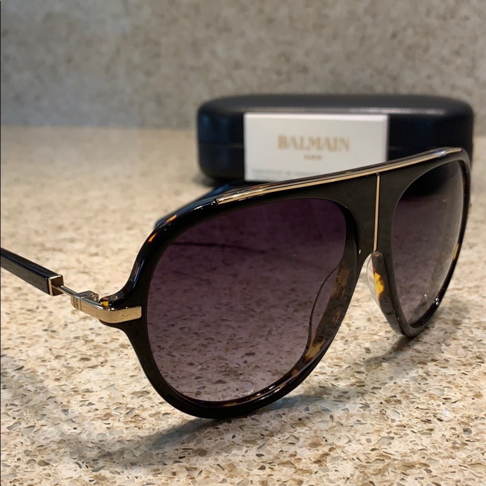 BALMAIN Aviator Unisex Sunglasses